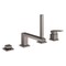 Grohe Roman Tub Filler With Personal Hand Shower, Gray 19897A01 - alternate 1